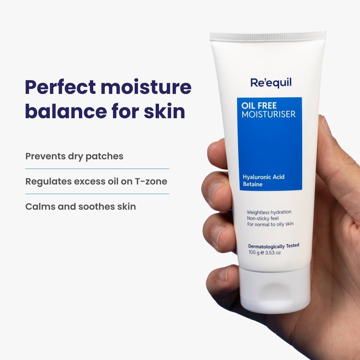 Re'equil OIL FREE MOISTURISER FOR NORMAL, OILY & COMBINATION SKIN — photo 3