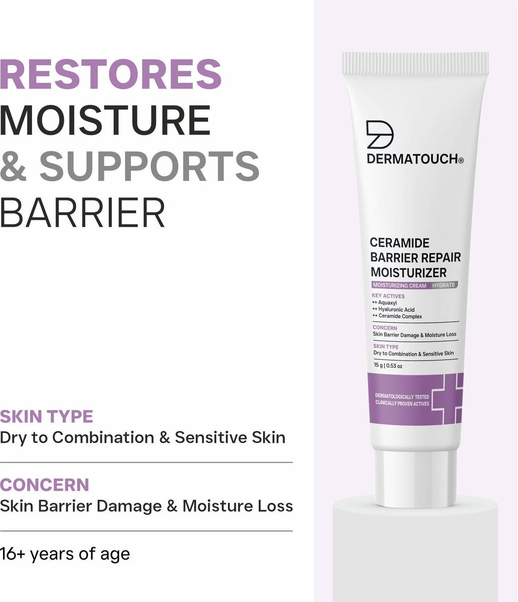 Dermatouch Ceramide Barrier Repair Moisturizer | Deep Hydration and Barrier Support — photo 3