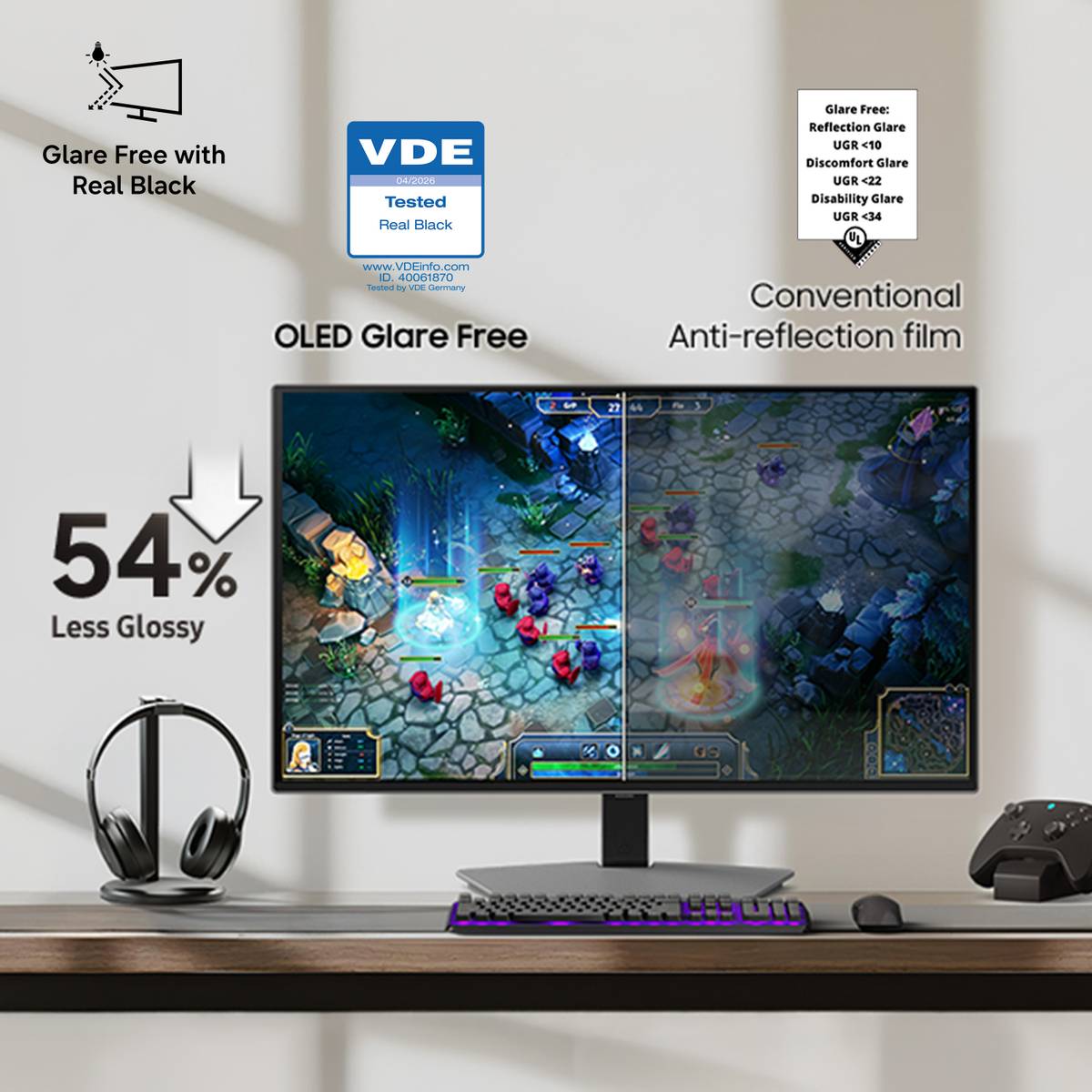 Samsung Odyssey OLED G8 68.58 cm (27 inch) 4K Ultra HD LED Backlit OLED Panel Gaming Monitor (LS2HG800SWXXXL) — photo 4