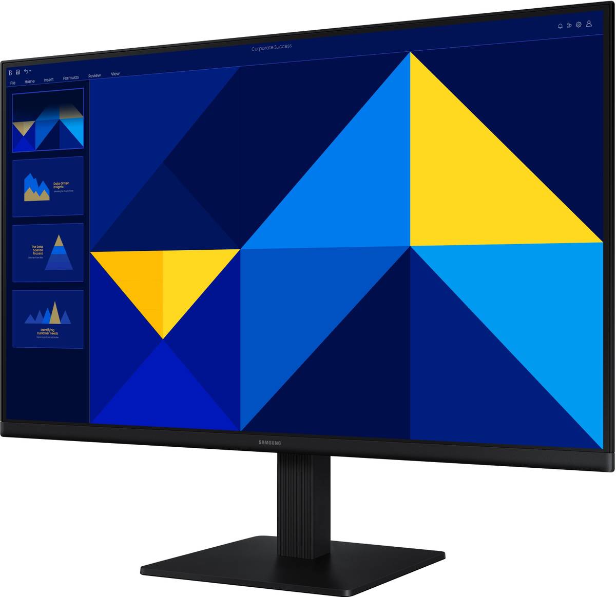 54.6 cm (22 inch) Full HD LED Backlit IPS Panel with Super Slim Borderless Design, Ports-HDMI, VGA, Game Mode, Eye Saver Mode, Wall Mountable, Black Monitor (LS22D300GAWXXL) — photo 5