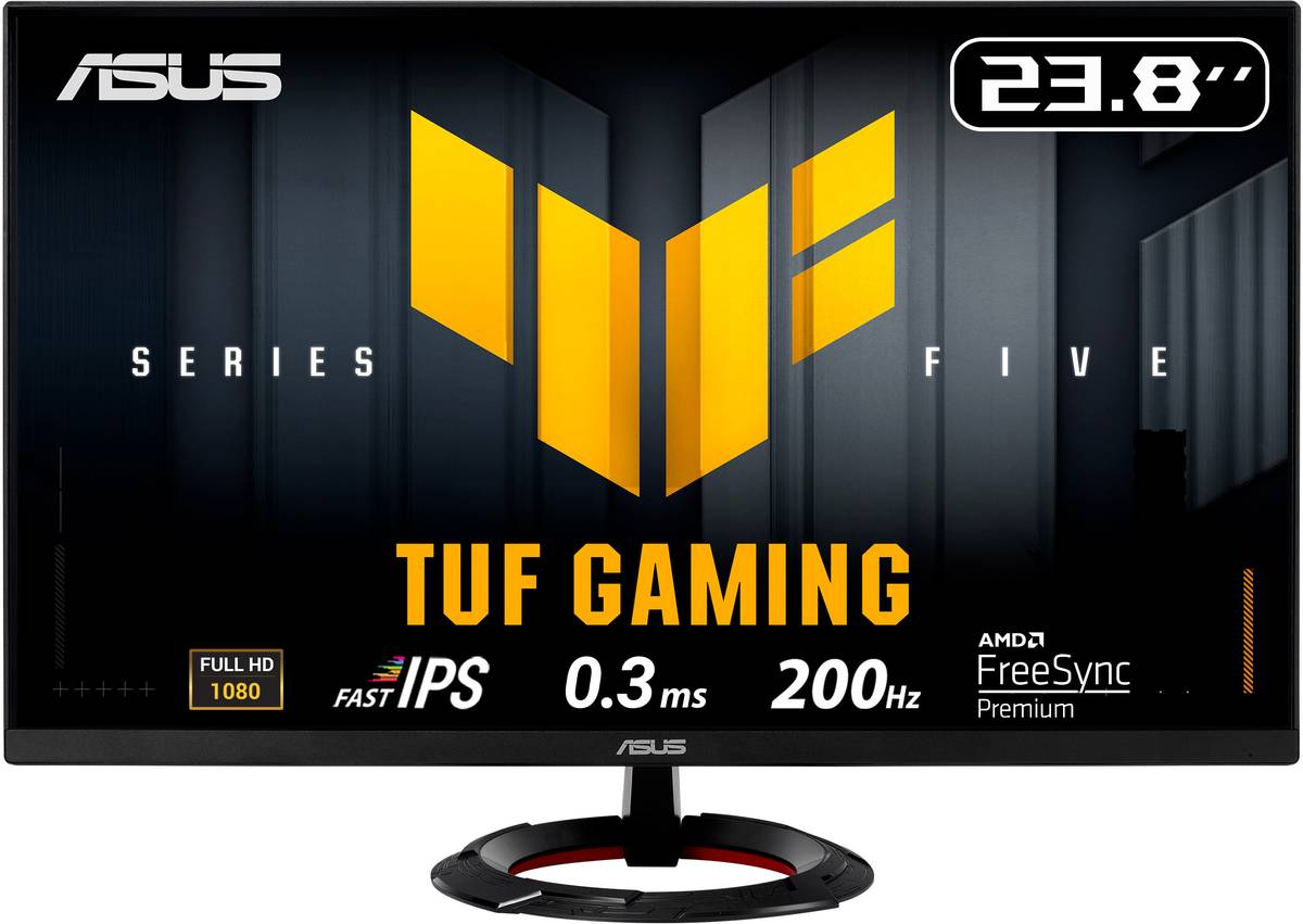 TUF 60.45 cm (24 inch) Full HD IPS Panel Gaming Monitor (TUF Gaming VG249Q5R Monitor 23.8 Full HD 1920x1080, 200Hz, Fast IPS, 0.3ms)