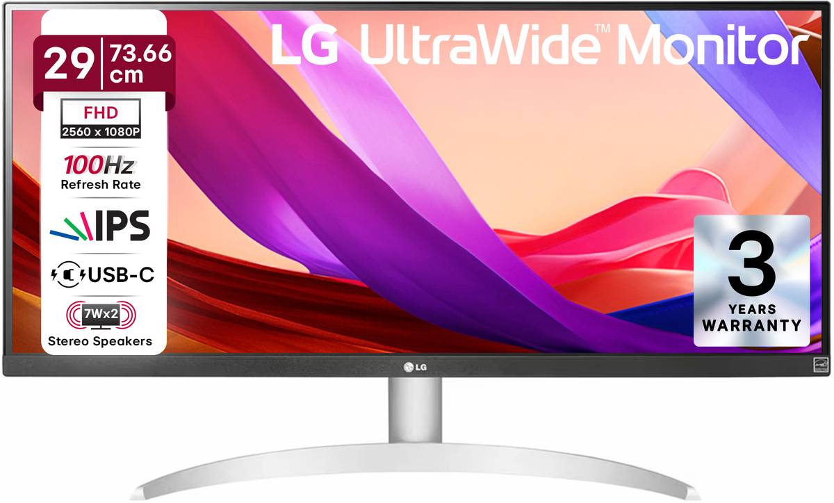 LG ULTRAWIDE 73.66 cm (29 inch) WFHD LED Backlit IPS Panel Gaming Monitor (29WQ600)