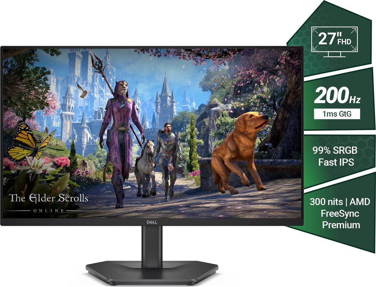SE Series 68.58 cm (27 inch) Full HD LED Backlit IPS Panel with HDR 10, 300nits, 1000:1 Contrast, 99% Srgb, Tilt, 2 HDMI 2.1 TDMS(supports HDMI VRR),DP 1.4, 3side narrow bezels Gaming Monitor (SE2725HG) — photo 3