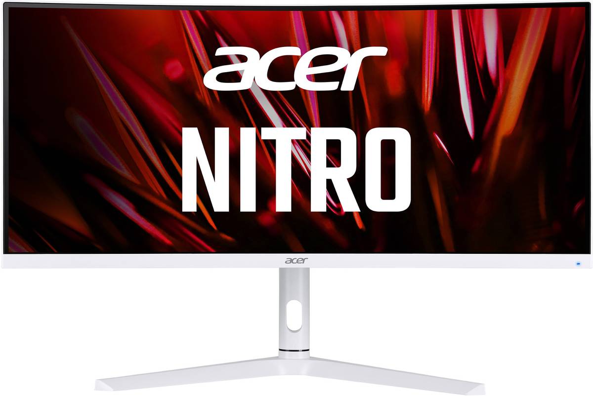Acer Nitro 75.0 cm (30 inch) Curved WFHD LED Backlit VA Panel with ErgoStand, VESA DisplayHDR 400, 1500R Curvature, DCI-P3 93% wide color gamut, Display Widget, 2X2W Inbuilt Speakers, Blue Light Shield Ultrawide Gaming Monitor (XZ306C)