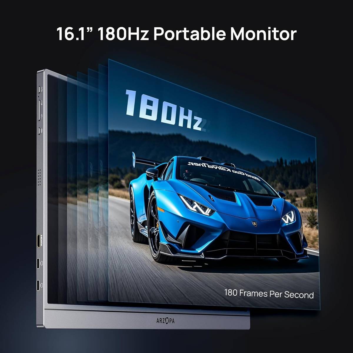 Arzopa Z3FC 40.89 cm (16 inch) Quad HD IPS Panel Monitor (2.5K QHD Portable Gaming Monitor for Laptop 106% sRGB IPS Display USB-C & HDMI) — photo 4