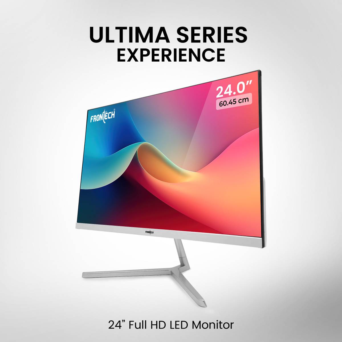 Frontech Ultima Series 60.96 cm (24 inch) Full HD LED Backlit VA Panel Monitor (MON-0072) — photo 2