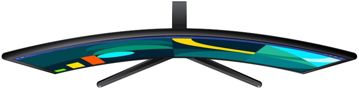 Curved 68.4 cm (27 inch) Curved Full HD LED Backlit VA Panel with 1800R Curved Screen, sRGB 95%, Ports-HDMI, D-Sub, Headphone, Game Mode, EyeSaver Mode, Flicker Free, Off Timer Plus Monitor (LS27D368GAWXXL) — photo 4