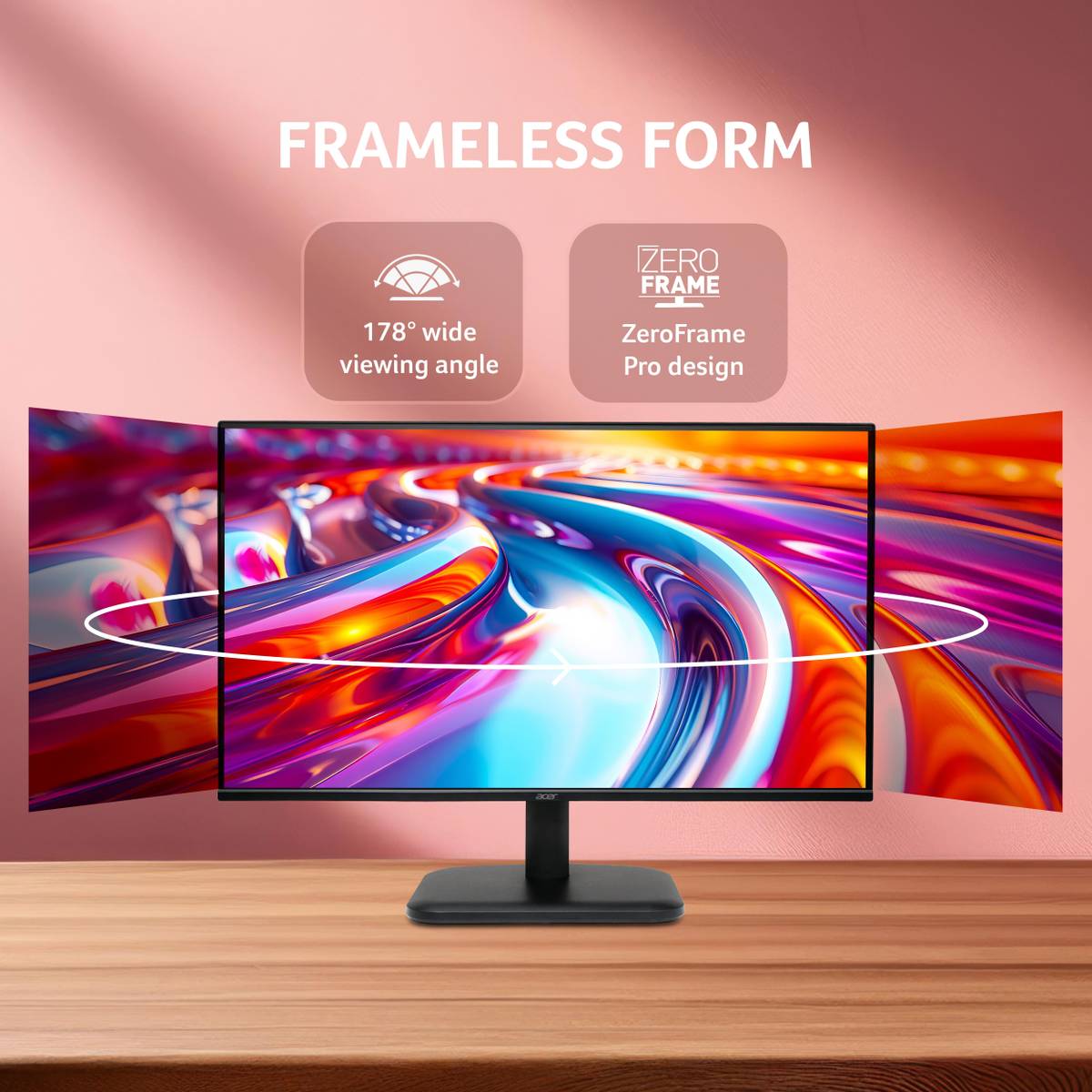 Acer EK-Series 60.45 cm (24 inch) Full HD LED Backlit IPS Panel with 250 Nits Brightness, HDMI & VGA Ports with HDMI Cable, Eye Care Gaming Monitor (EK240Y) — photo 5