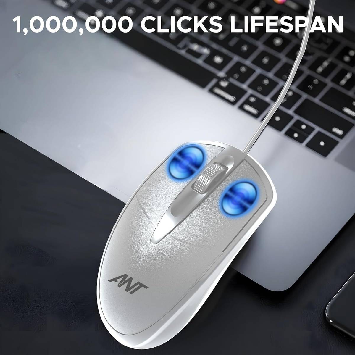 Ant Globe 10 Wired Optical Mouse Wired Ergonomic Optical Gaming Mouse With Bluetooth — photo 5