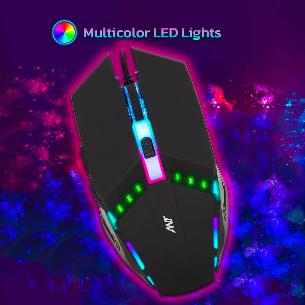 Ant Ghost20 Wired Ambidextrous Optical Gaming Mouse — photo 3