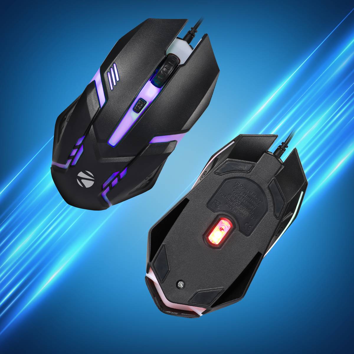ZEBRONICS Zeb- Uzi Wired Ambidextrous Optical  Gaming Mouse — photo 2