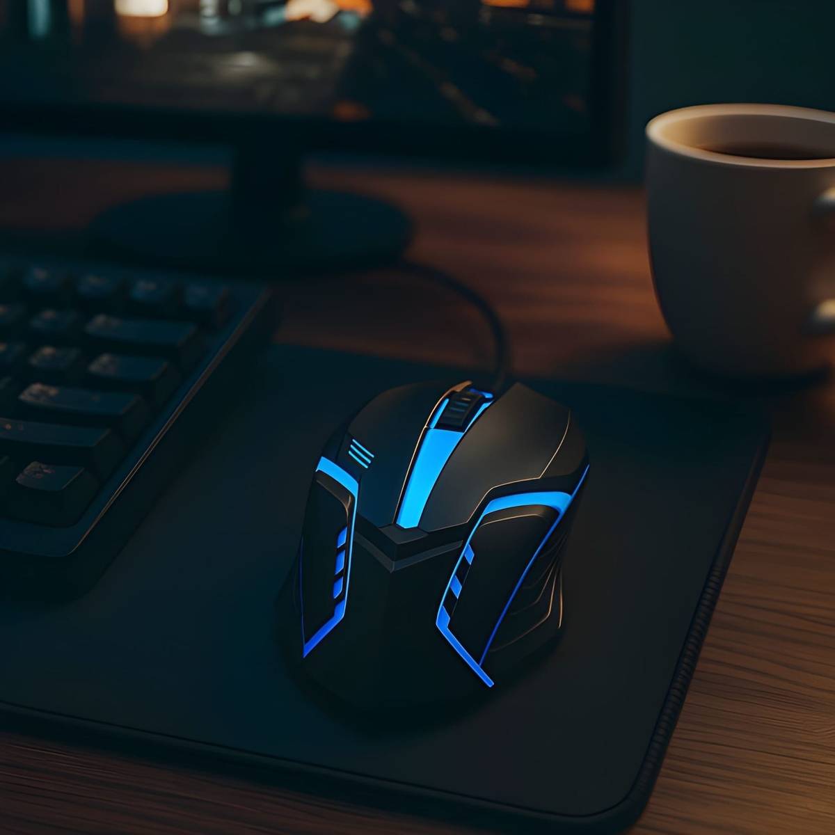 MMJ MATT MOUSE 16 Wired Ambidextrous Optical Gaming Mouse — photo 3