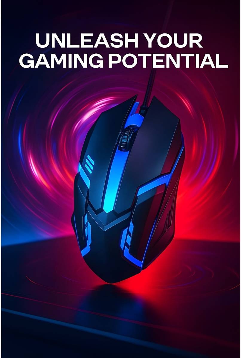 MMJ MATT MMJ MOUSE 43 Wired Ambidextrous Optical  Gaming Mouse — photo 2