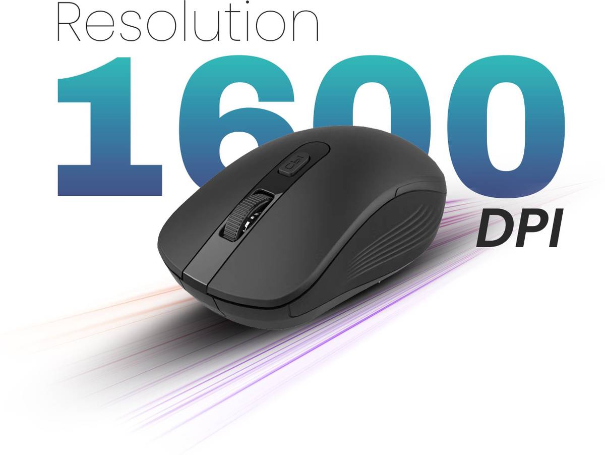 EVM 3W042 Ambidextrous Optical Mouse 3600 DPI 6-Button RGB LED — photo 3