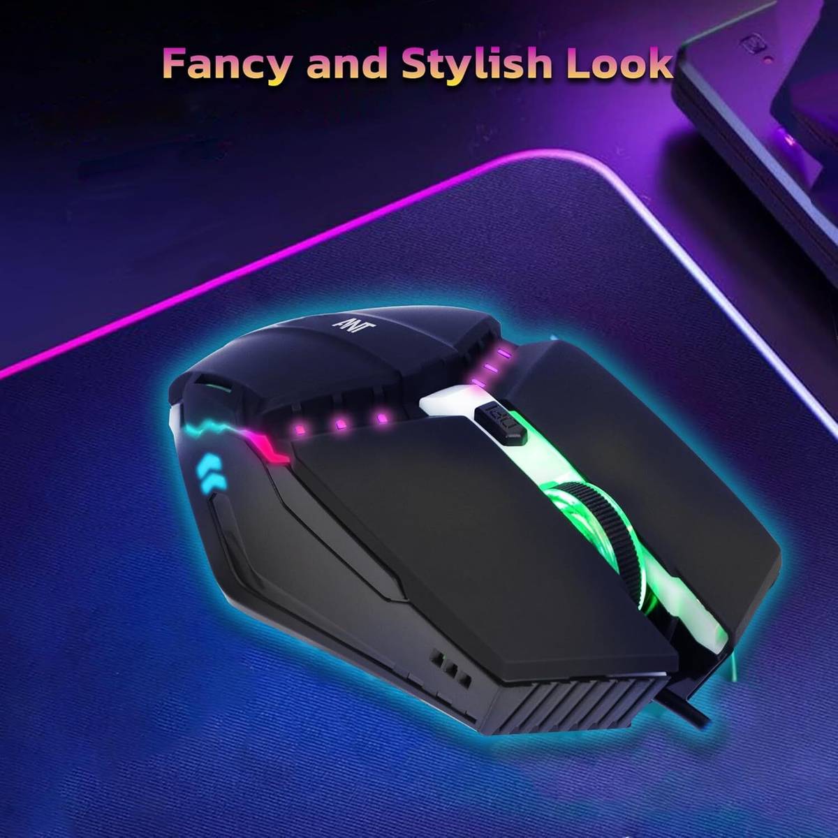 Ant Ghost20 Wired Ambidextrous Optical Gaming Mouse — photo 4