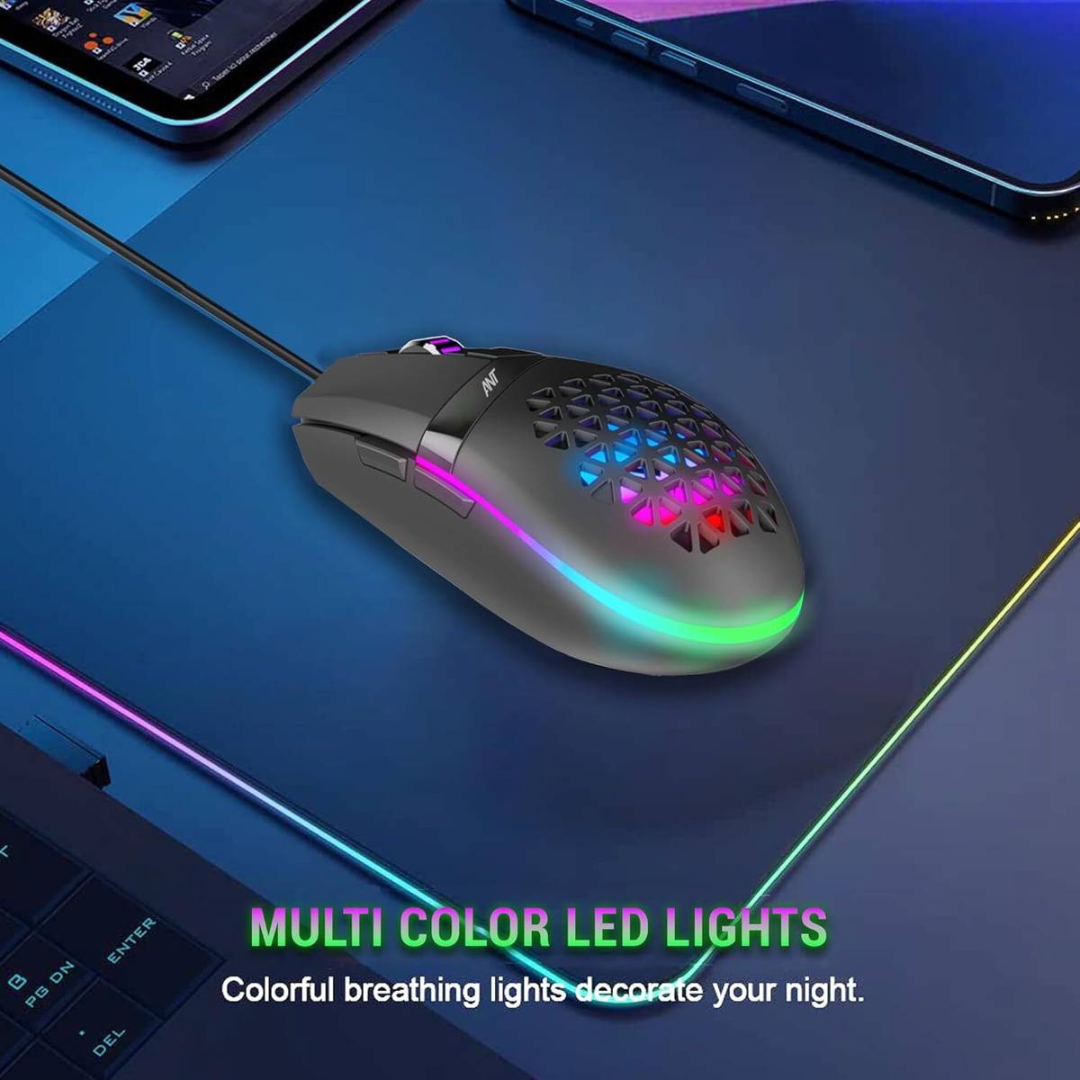 Ant Ghost10 Wired Ambidextrous Optical Gaming Mouse — photo 2