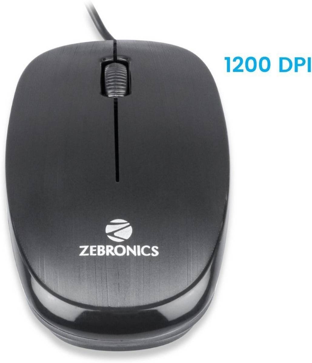 ZEBRONICS Power Wired Ambidextrous Optical Mouse — photo 5