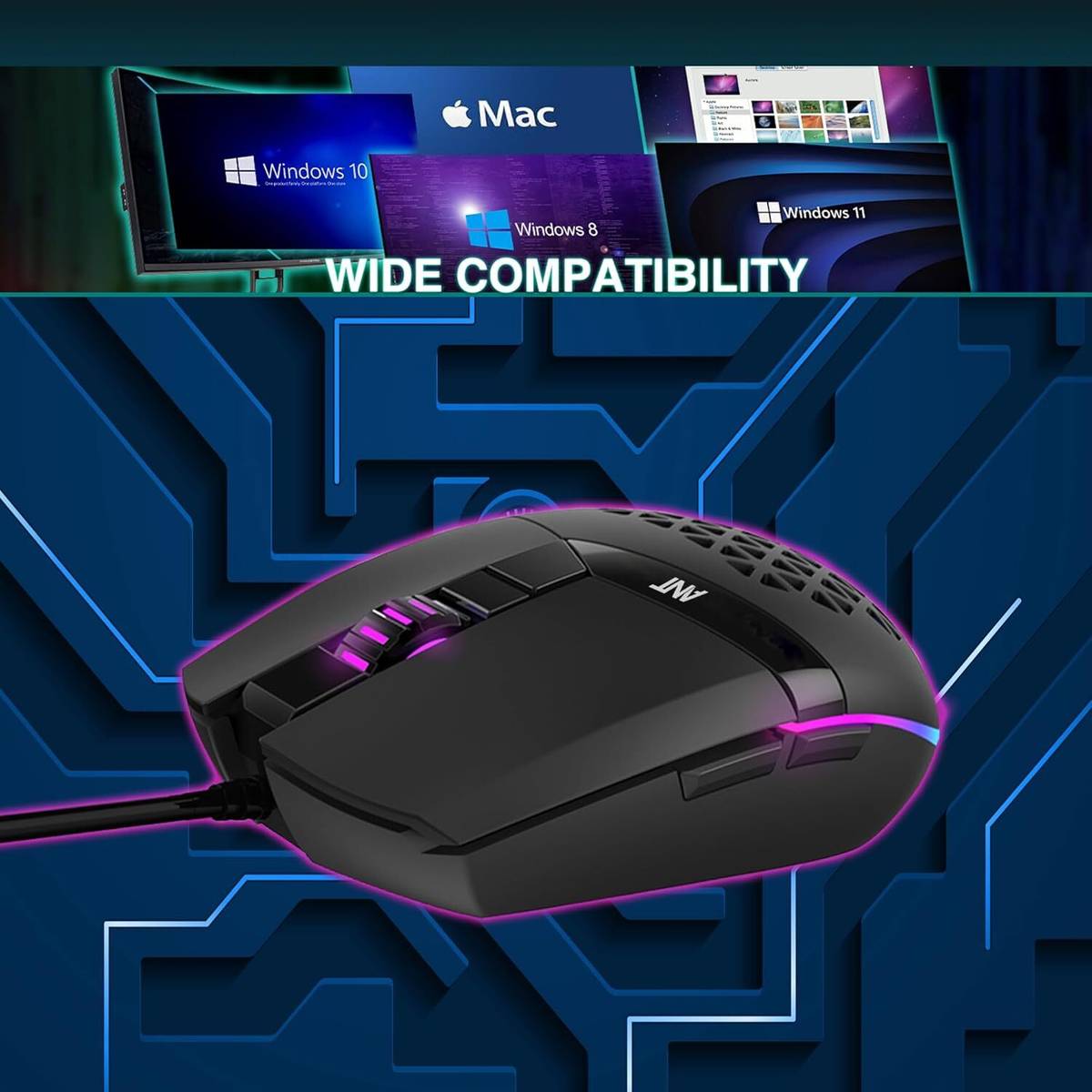 Ant Ghost10 Wired Ambidextrous Optical Gaming Mouse — photo 4