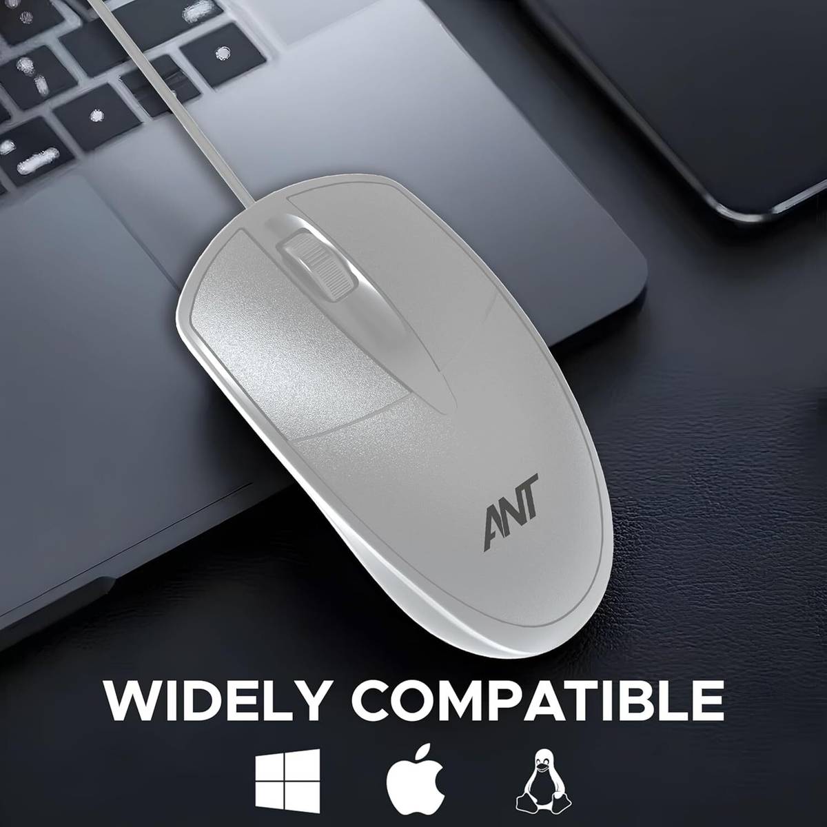 Ant Globe 10 Wired Optical Mouse Wired Ergonomic Optical Gaming Mouse With Bluetooth — photo 3