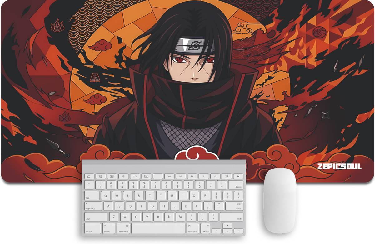 ZEPICSOUL Large Anime Mousepad for Laptop Desktop PC Gaming Desk Mat Desk Pad Non Slip Base Mousepad