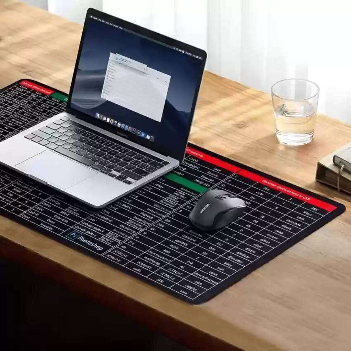 RH MALL Laptop,Computer,Desk table Mat Mousepad Software Shortcuts Mouse Keyboard Mat Non Slip Base Dual Sided Mousepad — photo 5