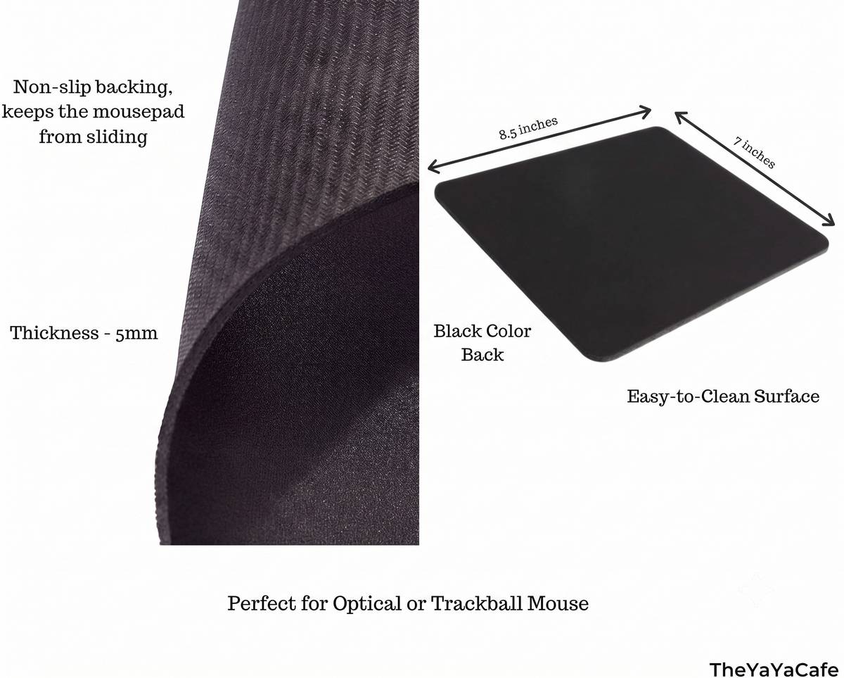 PINK BOW 3 Non Slip Base Mousepad — photo 4