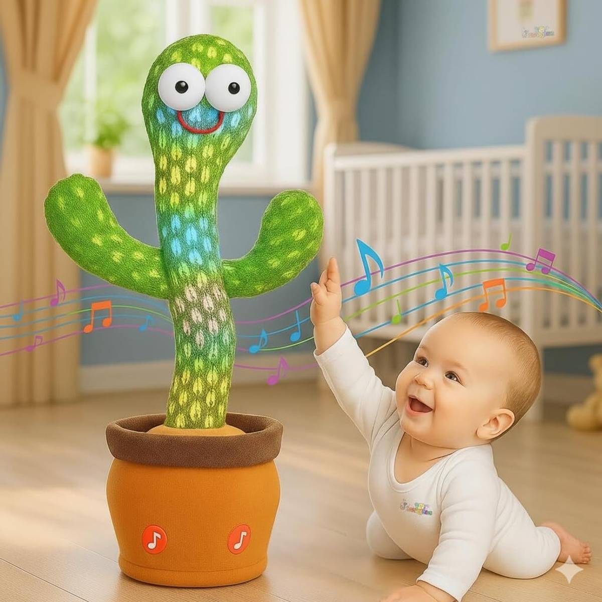 Hashbros Rechargeable Talking Cactus