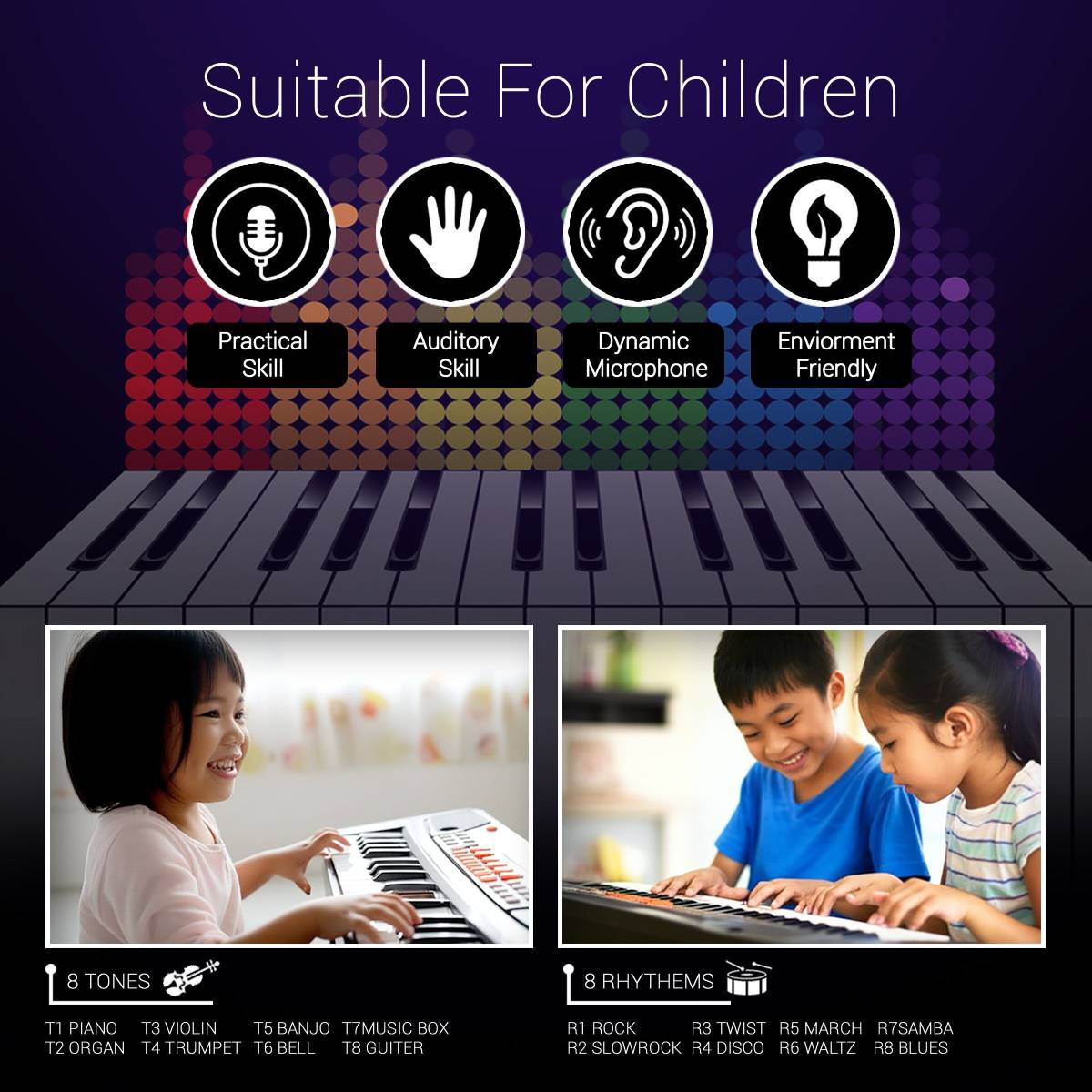 Piano Keyboard Toy – Musical Toy for Kids 3,5,6,7,8 Years Boys & Girls — photo 5
