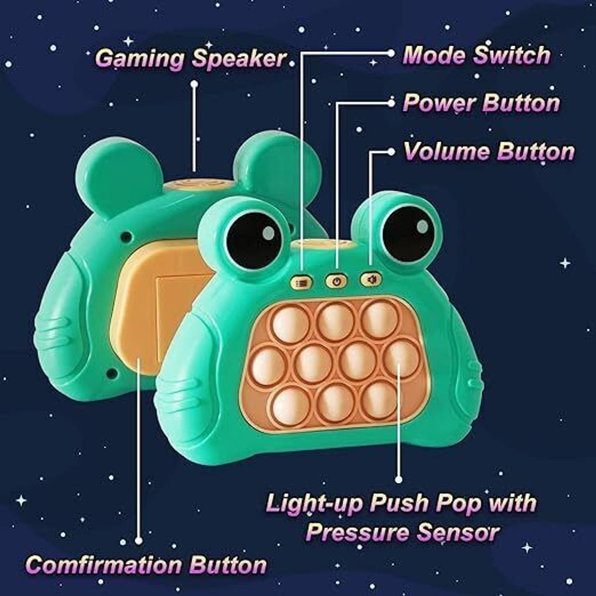 Fast Push Intelligent Game Pop Up Musical Toys for Kids, Sound Toys for Kids — photo 5