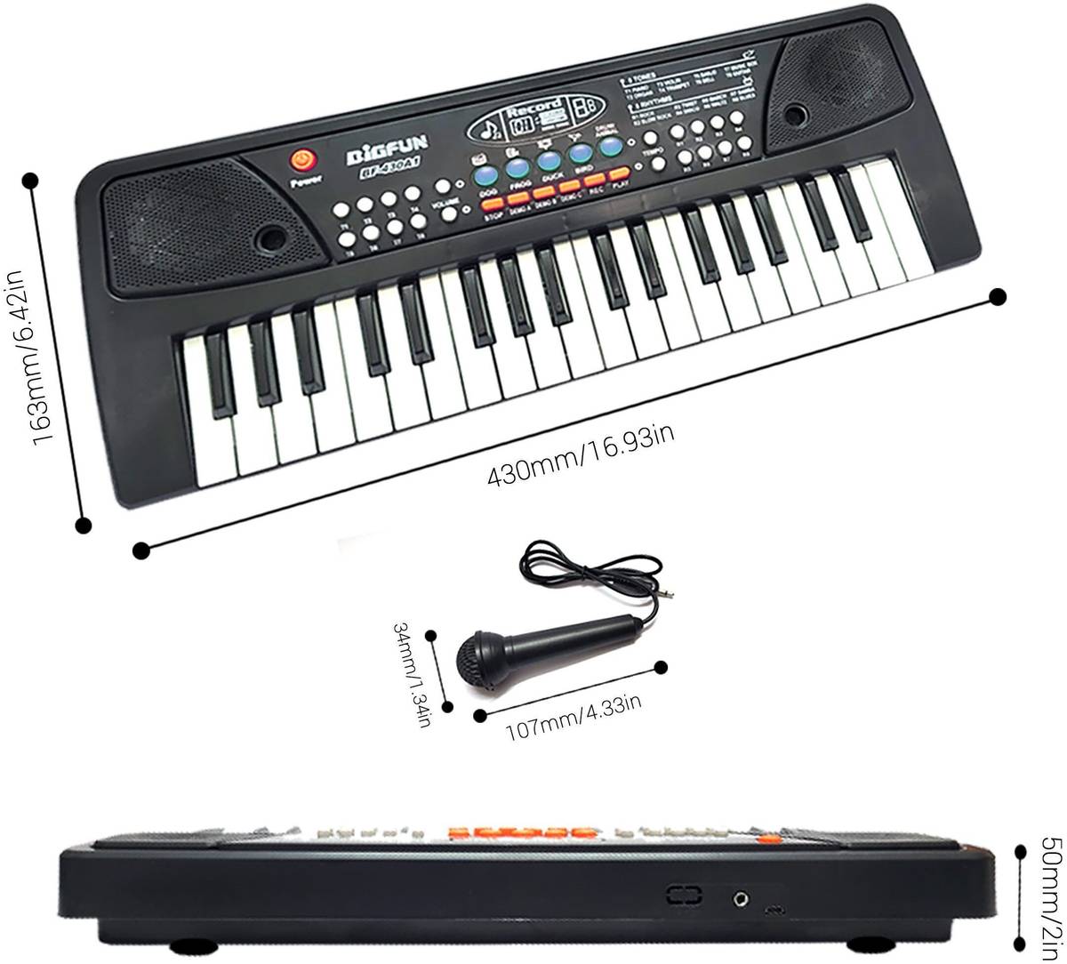 Piano Keyboard Toy – Musical Toy for Kids 3,5,6,7,8 Years Boys & Girls — photo 2