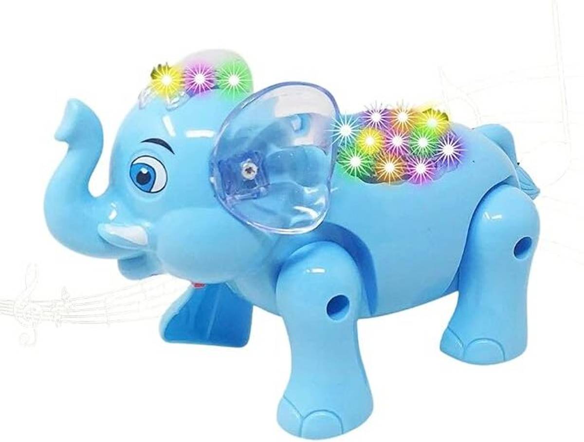 Walking Elephant Toy for Kids Light and Sound Toys for Babies Walking Toy — photo 2