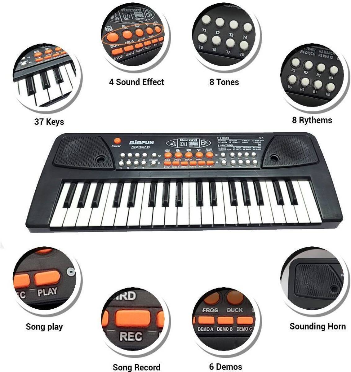 Piano Keyboard Toy – Musical Toy for Kids 3,5,6,7,8 Years Boys & Girls — photo 4