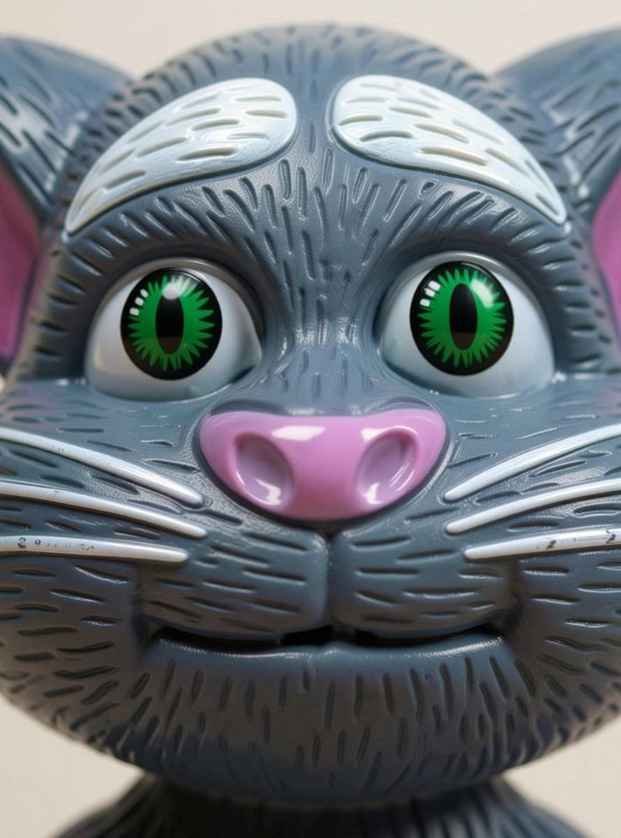 Talking Tom Intelligent Touch Musical Recording Grey Cat (Grey) — photo 4