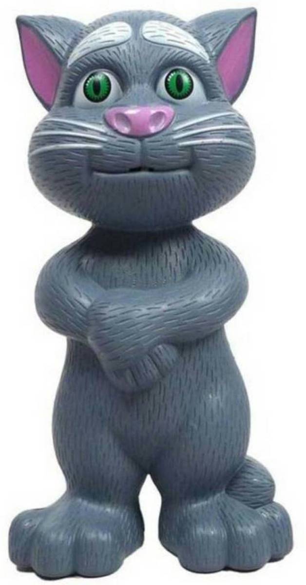 Talking Tom Intelligent Touch Musical Recording Grey Cat (Grey)
