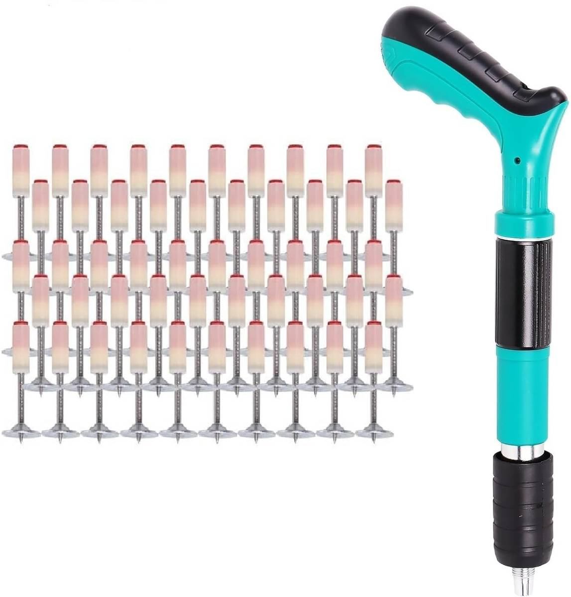 Portable mini fixer fastening Nail Gun Concrete/Wall/Matel Nail Gun 4 Adjustable Speed steel Nail Gun With Set Cordless Nailer