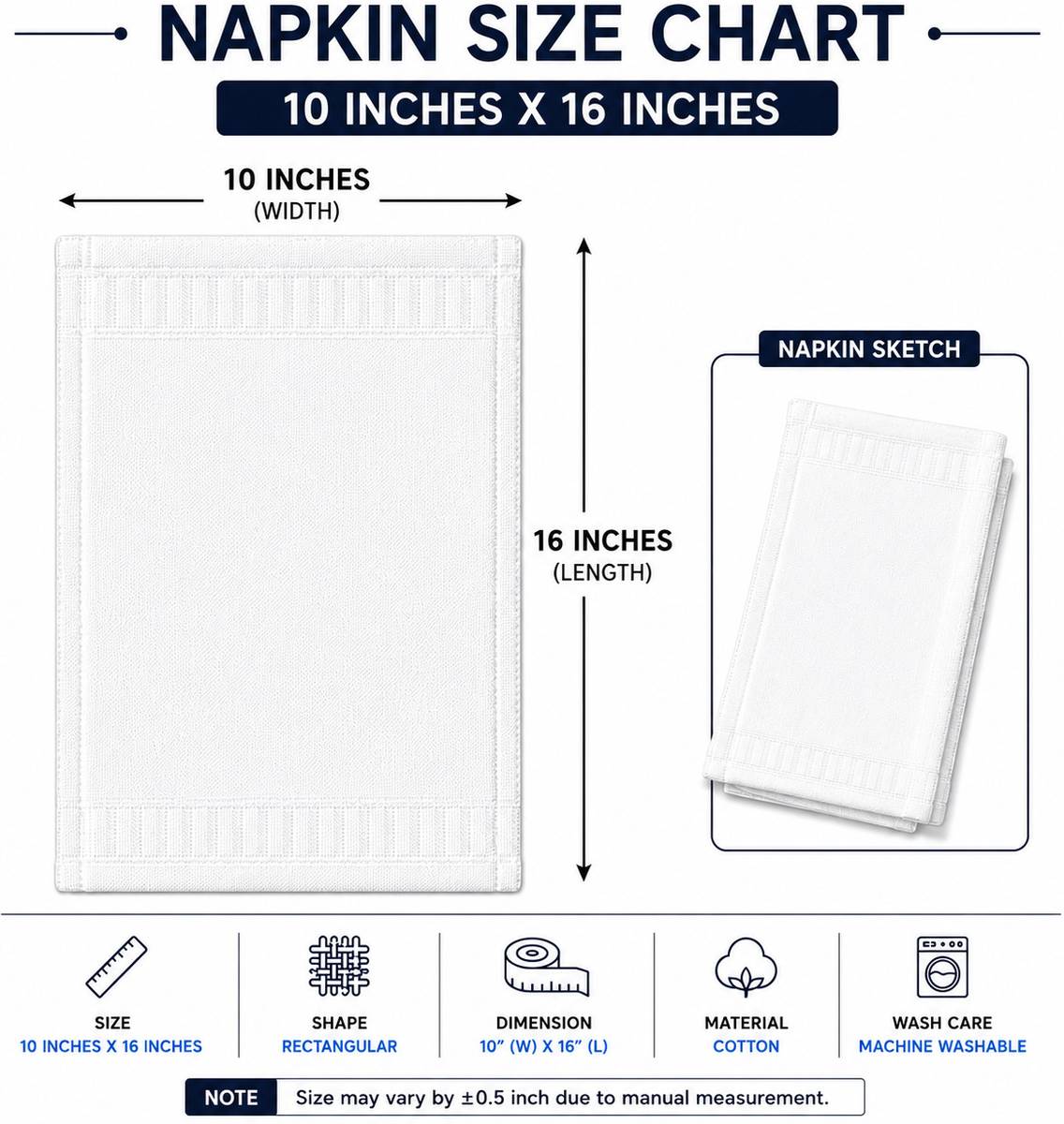 COTTON HIGH ABSORBENT HAND TOWELS , FOR DAILY AND KITCHEN USE NAPKINSS-299 Multicolor Cloth Napkins — photo 4