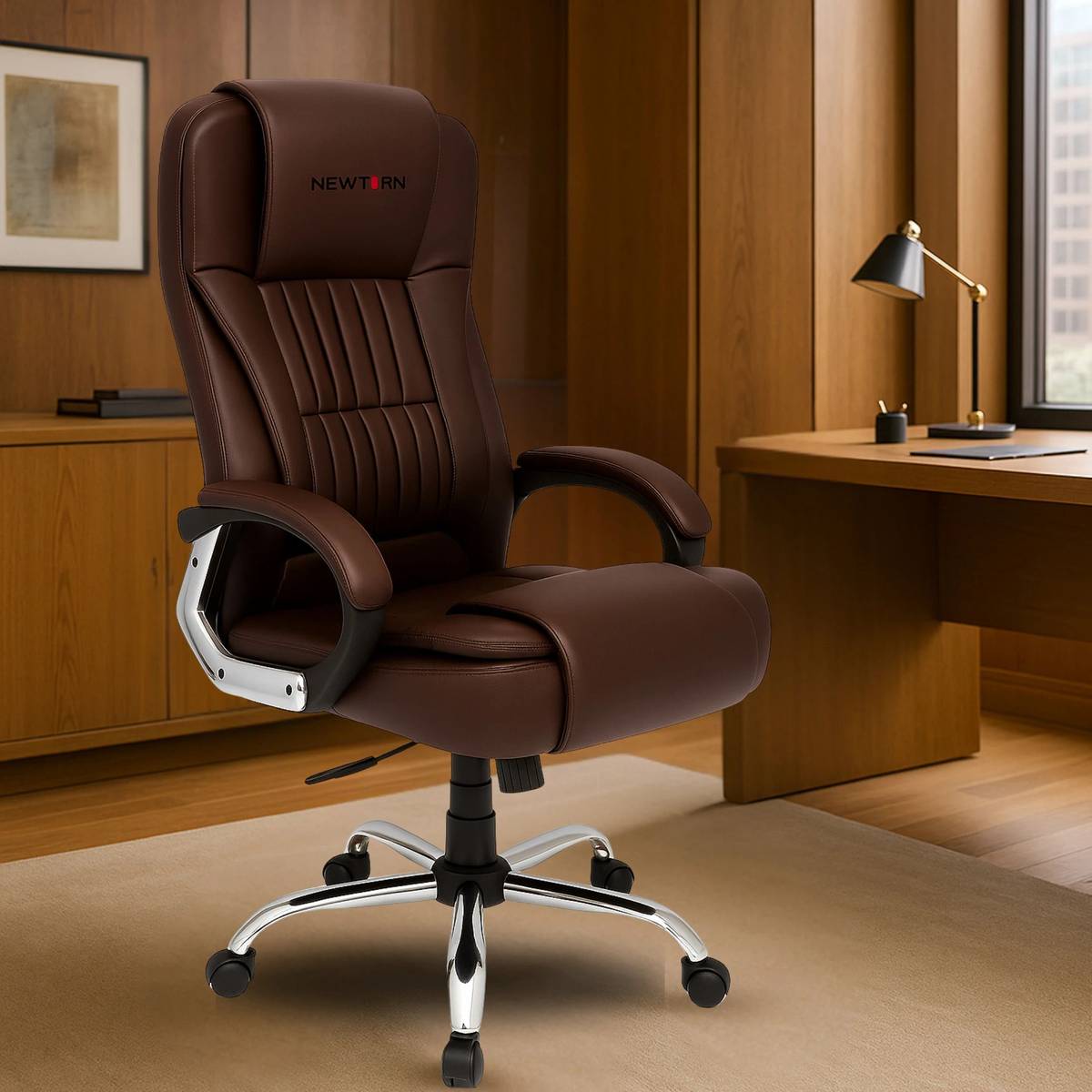 premium leatherette Boss revolving office Leatherette Office Executive Chair