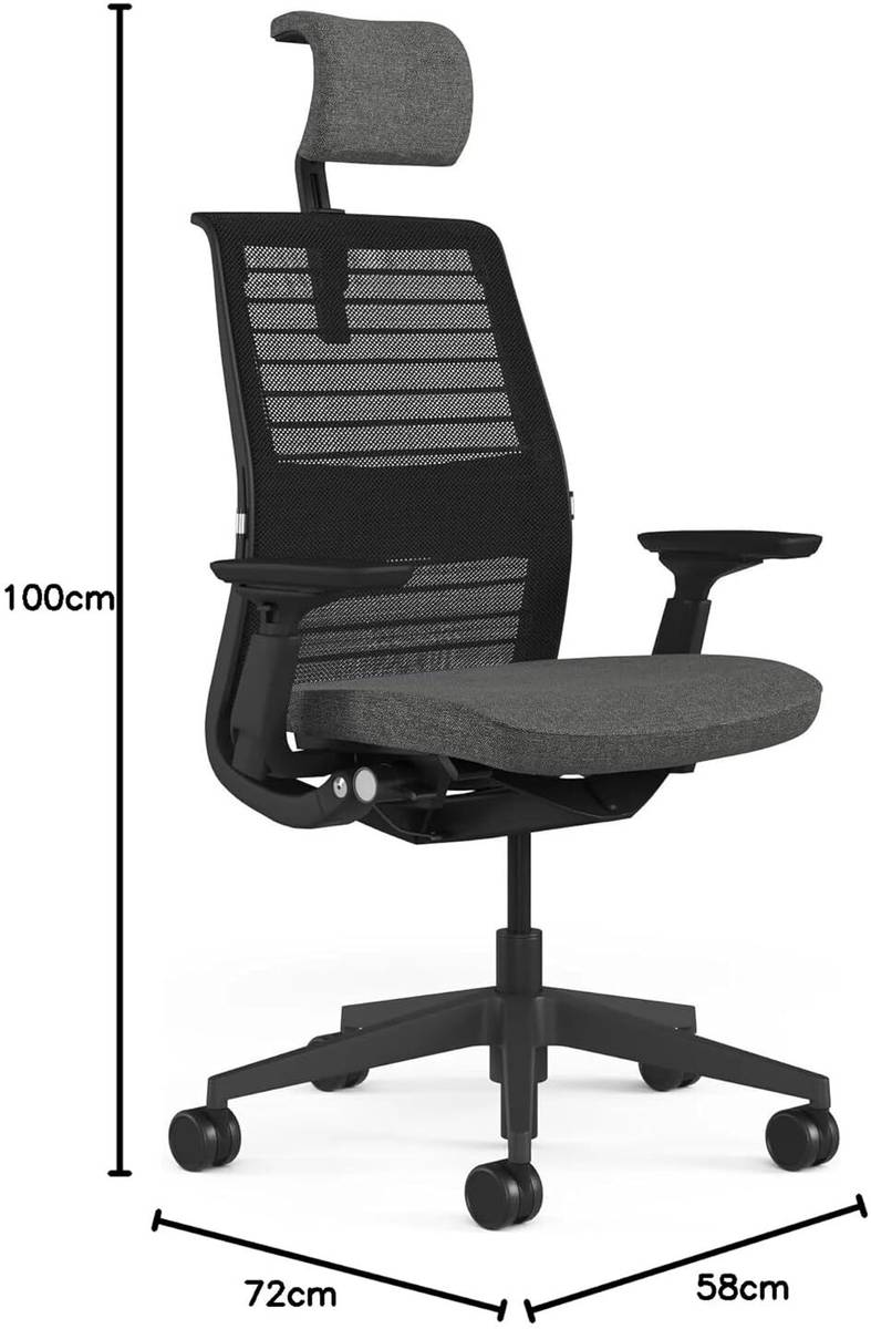 Steelcase Think Mesh Office Adjustable Arm Chair — photo 3
