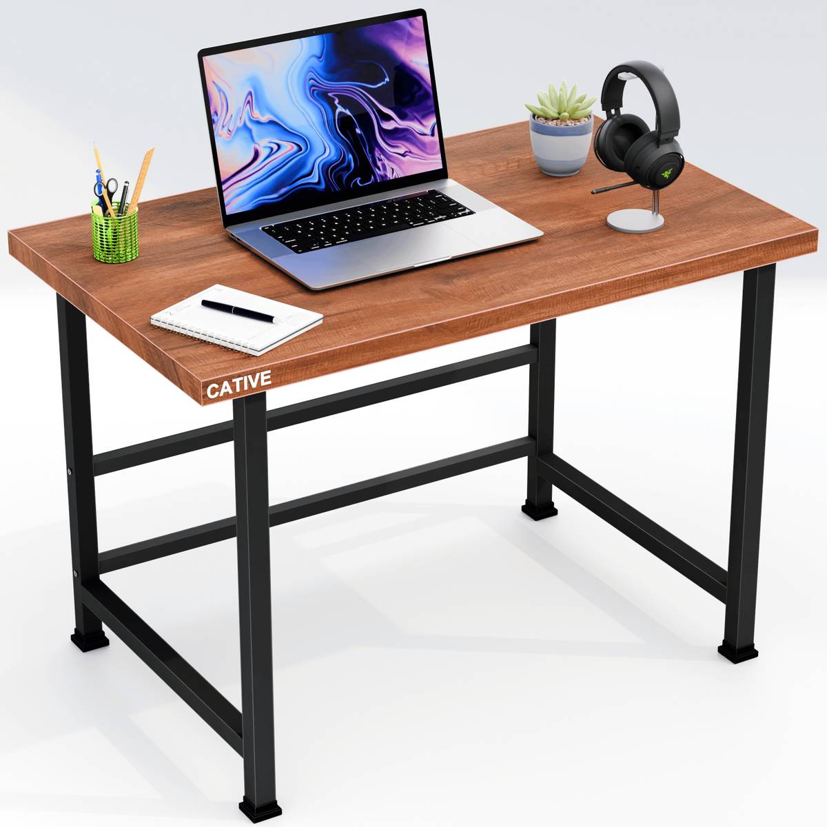 4_PIPE SET Engineered Wood Office Table