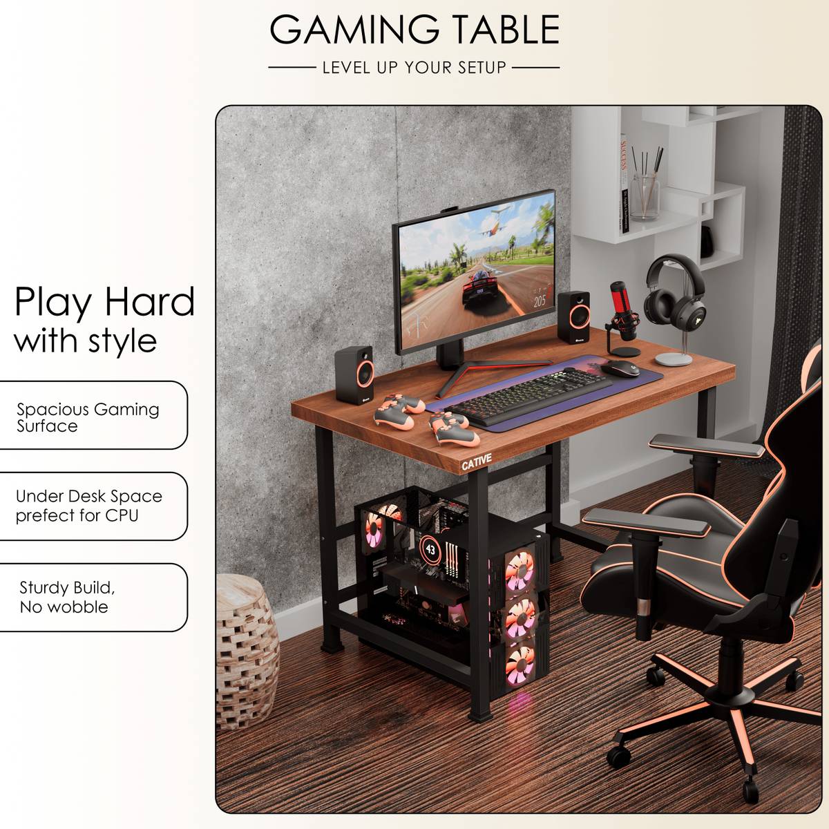 4_PIPE SET Engineered Wood Office Table — photo 3