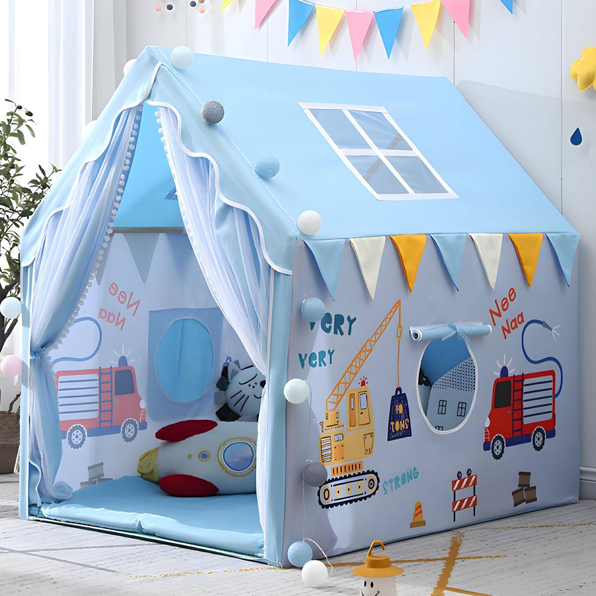 Colorfull Kids Play Tent House for 3-9 Years Old Girls and Boys — photo 2