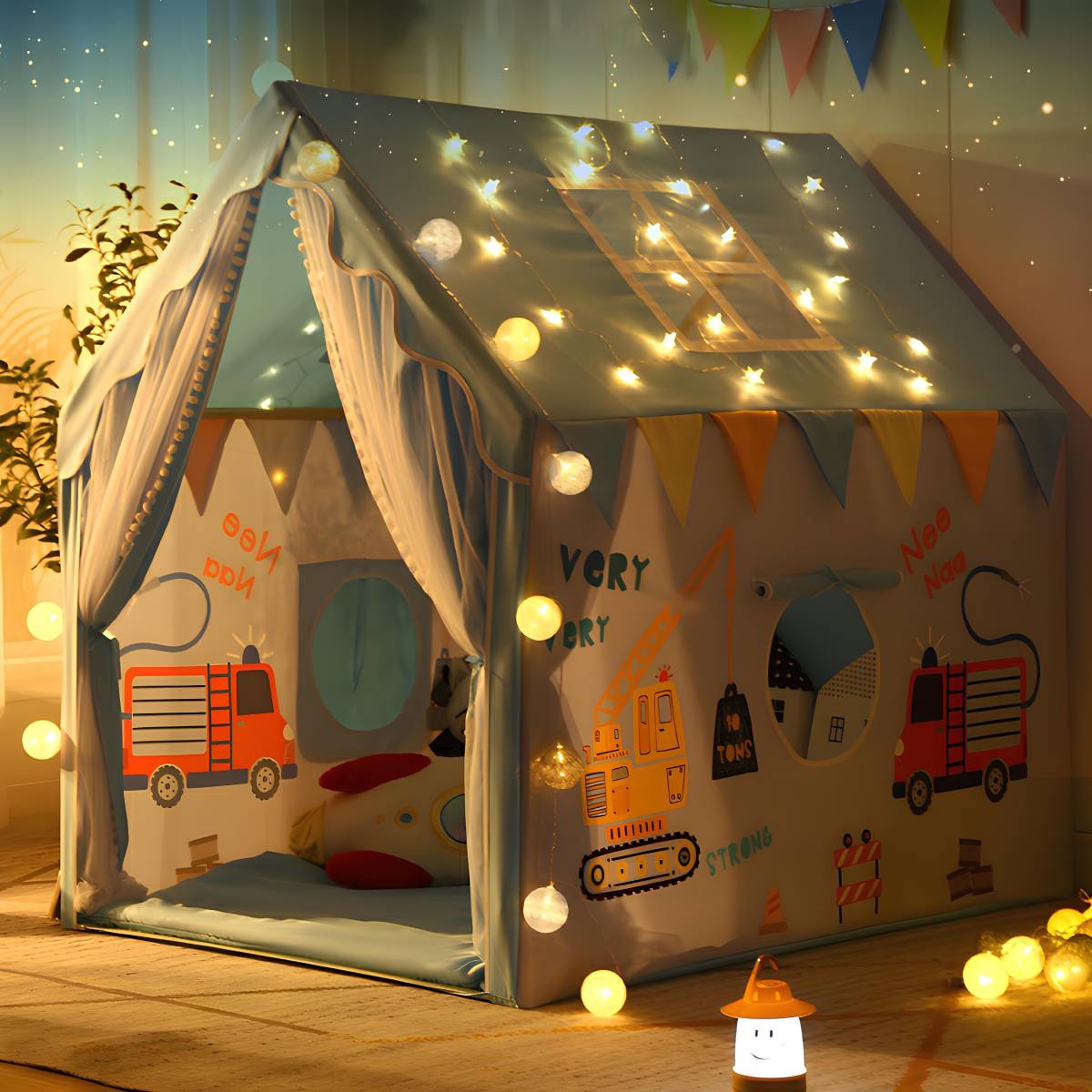 Colorfull Kids Play Tent House for 3-9 Years Old Girls and Boys — photo 4