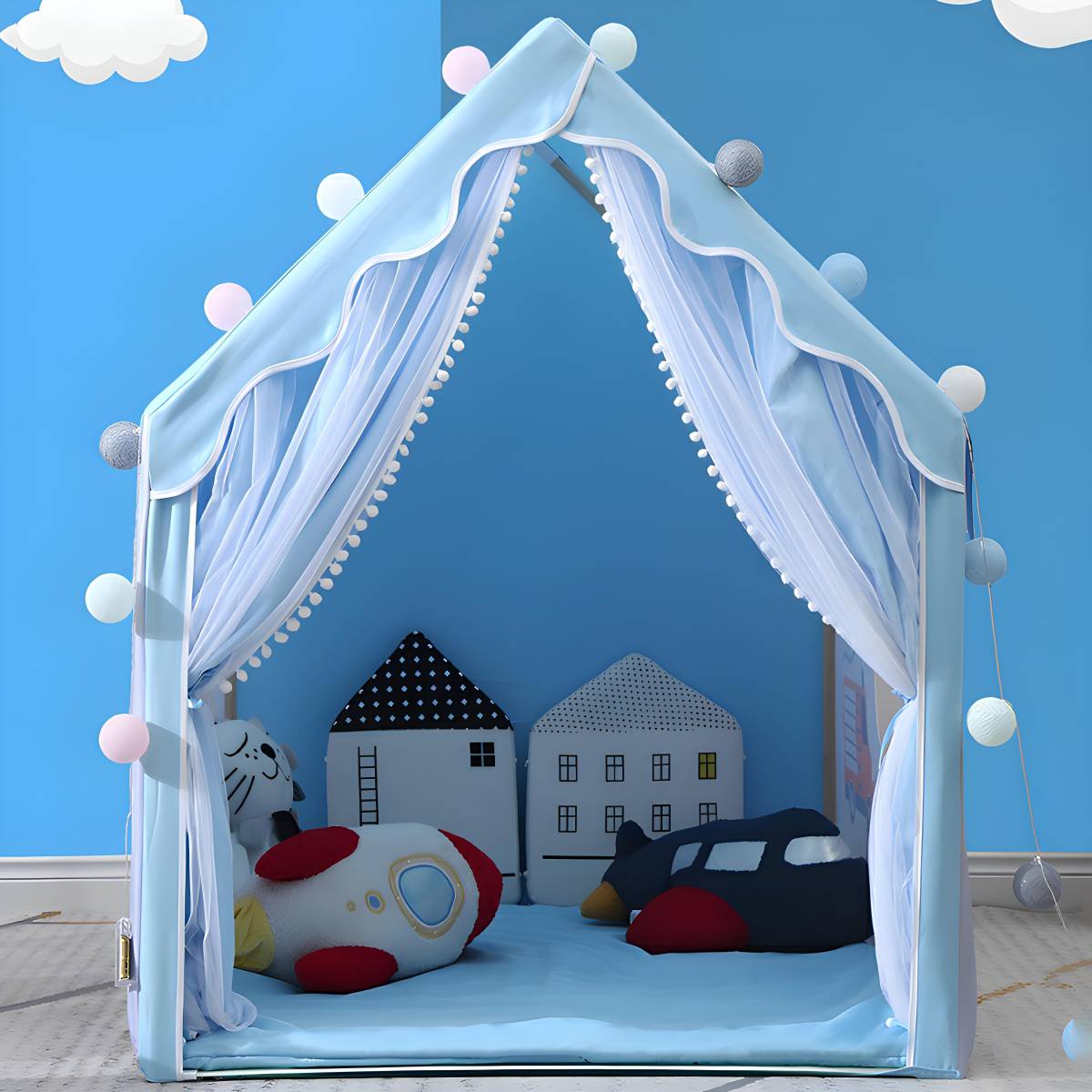 Colorfull Kids Play Tent House for 3-9 Years Old Girls and Boys — photo 3
