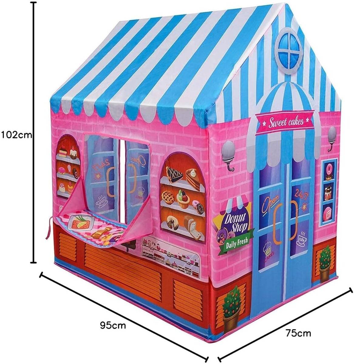 Jumbo Size Tent House for Kids 10 Years Old Girls & Boys Toy Play House_(F55) — photo 4