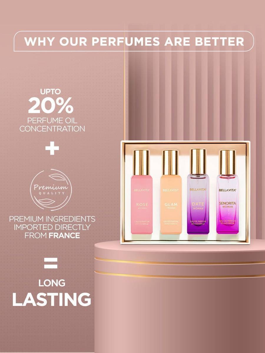 BELLAVITA Luxury Perfume Gift Set with Long Lasting Fragrance Eau De Parfum Perfume  -  80 ml — photo 5