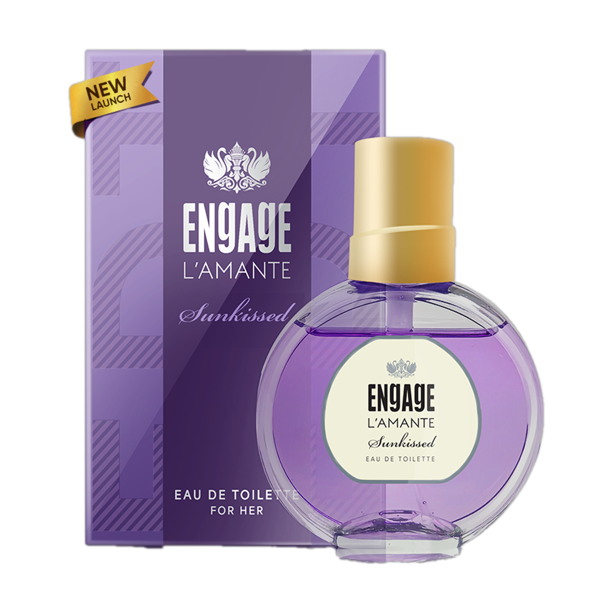 Engage L'amante Sunkissed EDT Fruity Long Lasting Crafted by Expert Eau de Toilette - 100 ml