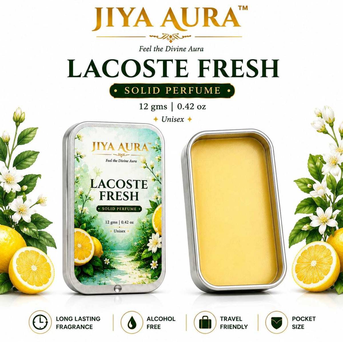 Jiya Aura JIYALF001 Eau de Parfum - 12 g
