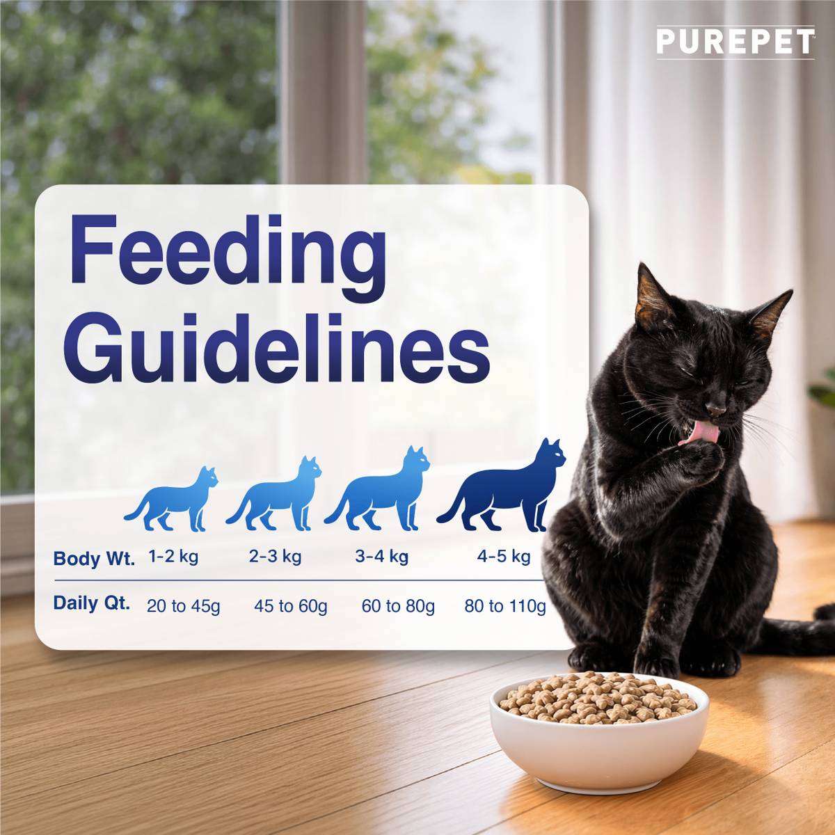 Purepet Ocean Fish 1 kg Dry Adult Cat Food — photo 5