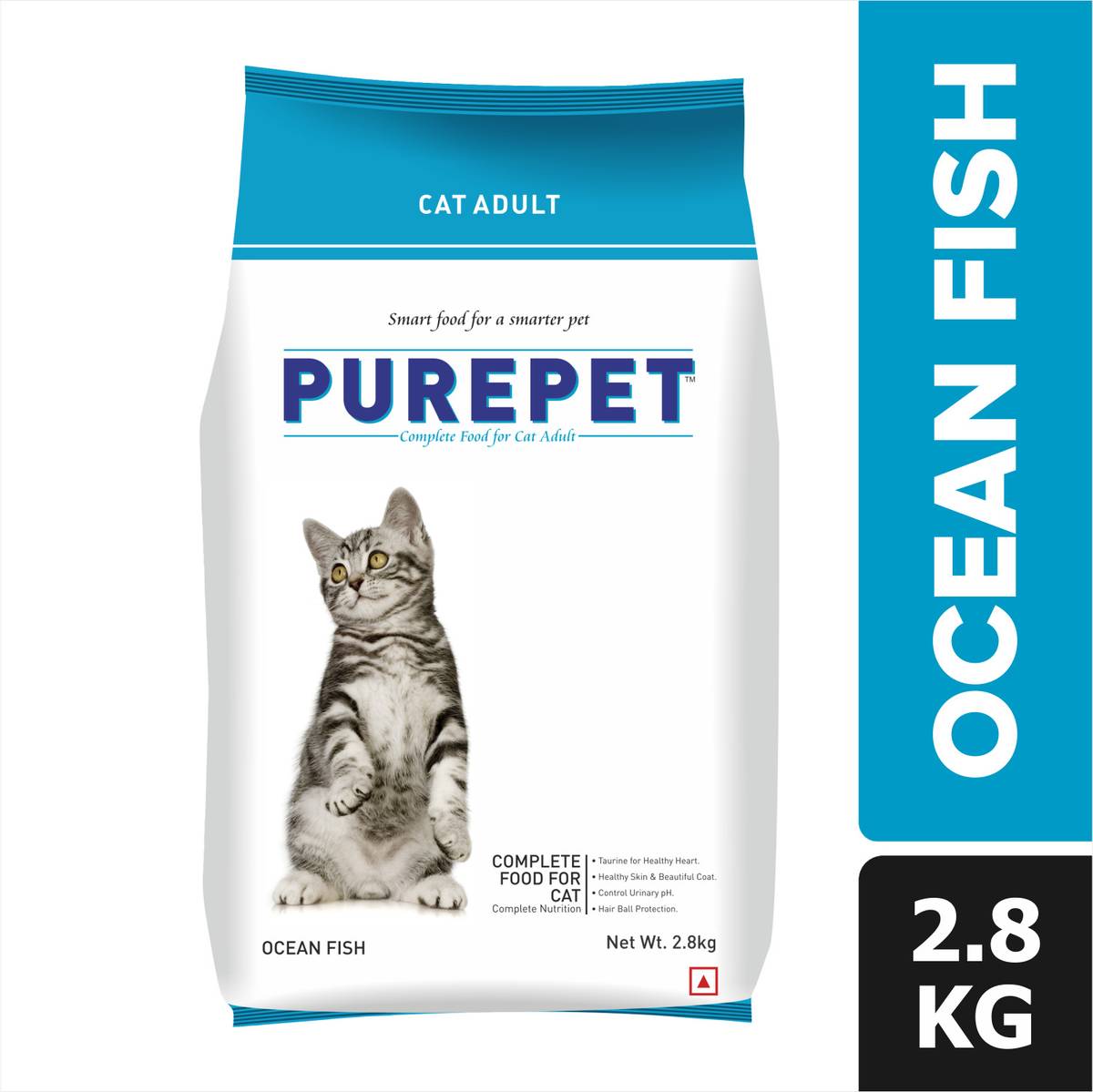 Purepet Ocean Fish 2.8 kg Dry Adult Cat Food