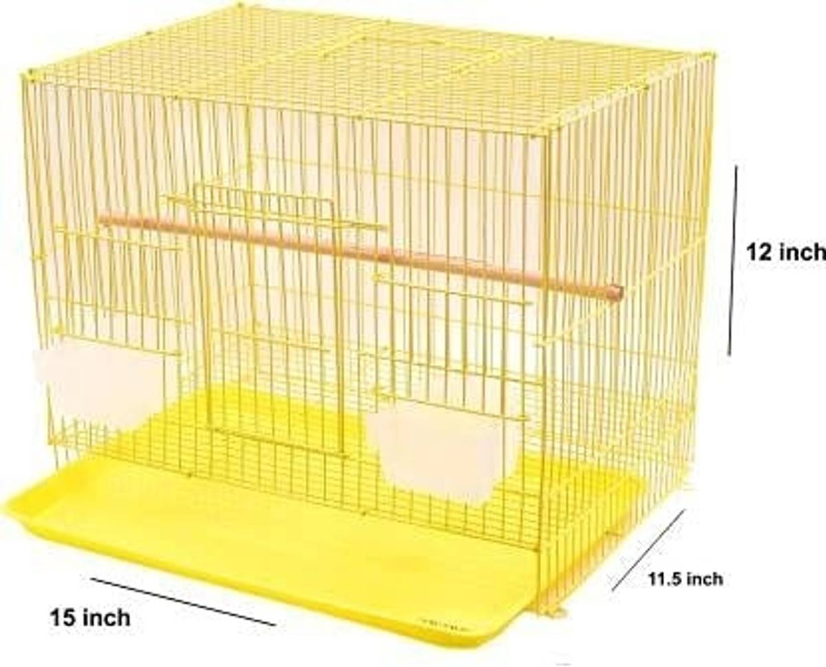 KRTVI Bird Cage 1.25 feet (15 inchi) Bird Cage